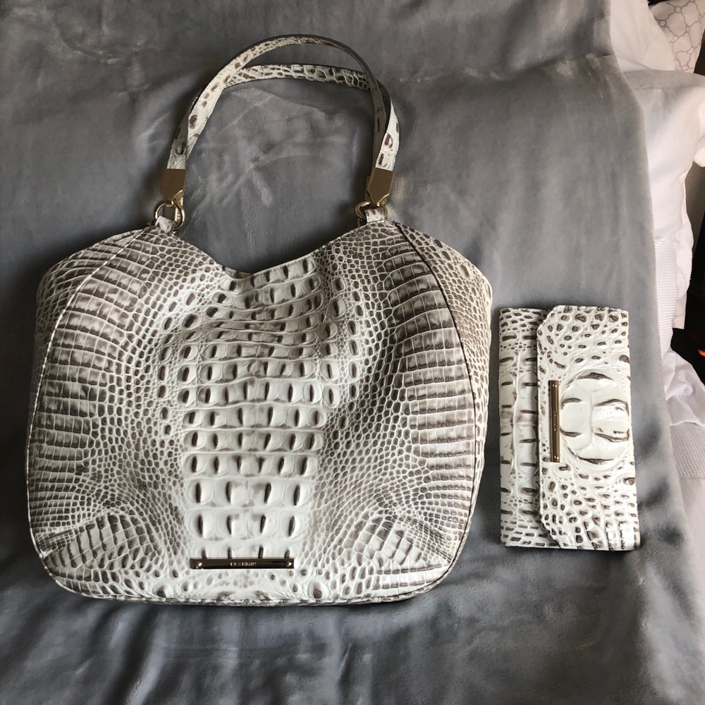 Brahmin Purse with Wallet and Dust Cover